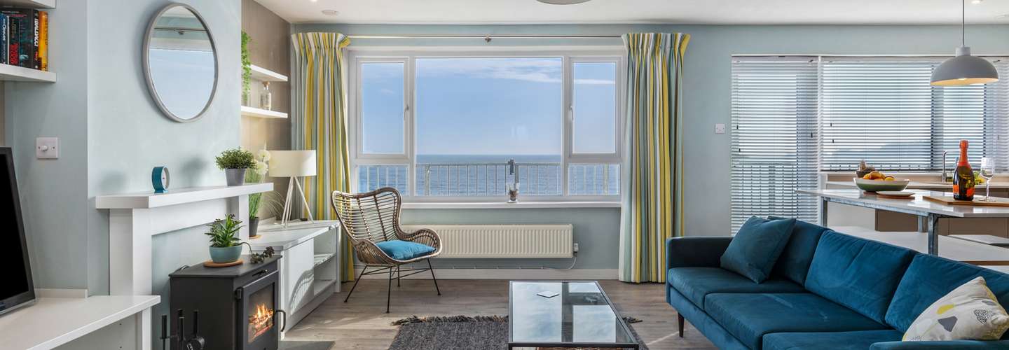 Dolphins Apartment - Spectacular Sea Views - Sea View Apartment Saundersfoot