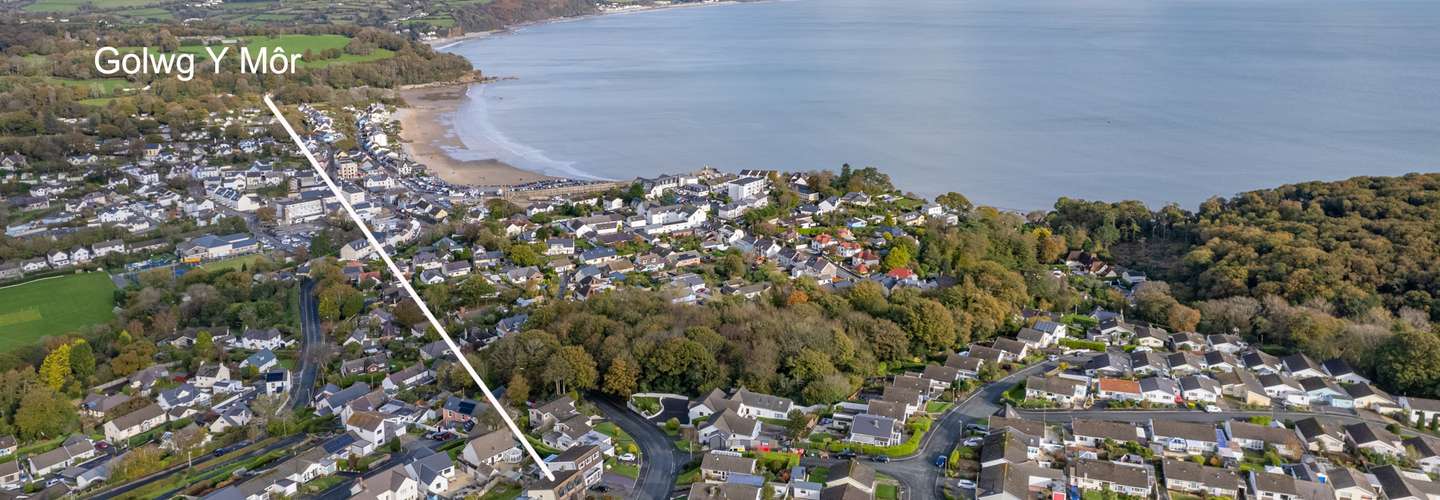 Golwg Y Môr - Sea View Cottage, Hot Tub, Dog Friendly, Parking