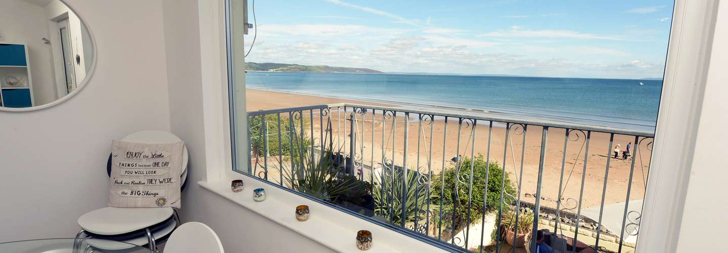 Gone to the Beach - Sea Views, Direct Beach Access - window view