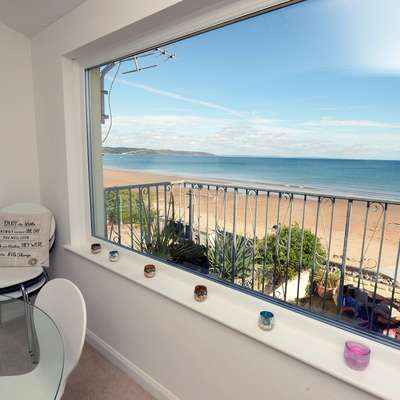 Gone to the Beach - Sea Views, Direct Beach Access - window view