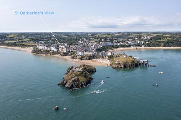 St Catherines View - Heart of Tenby Sea Views